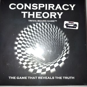 Conspiracy Theory Trivia Board Game - Black